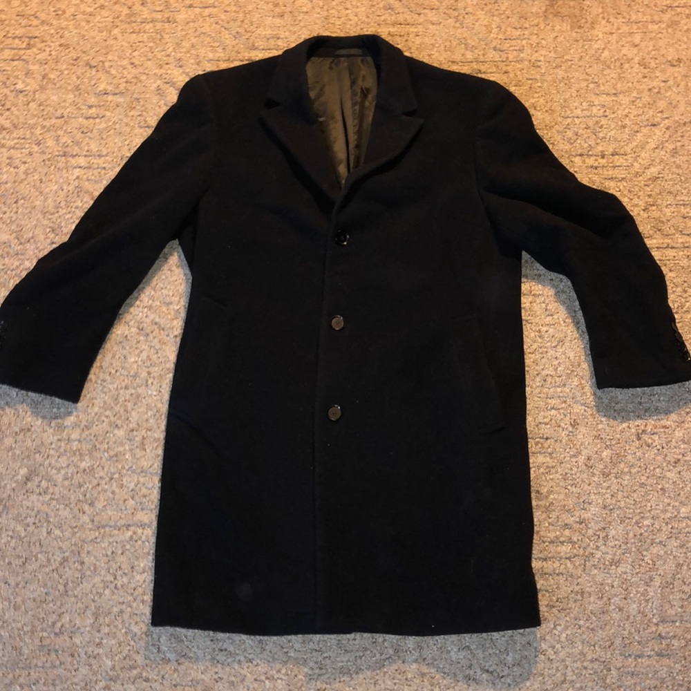Calvin Klein wool overcoat.